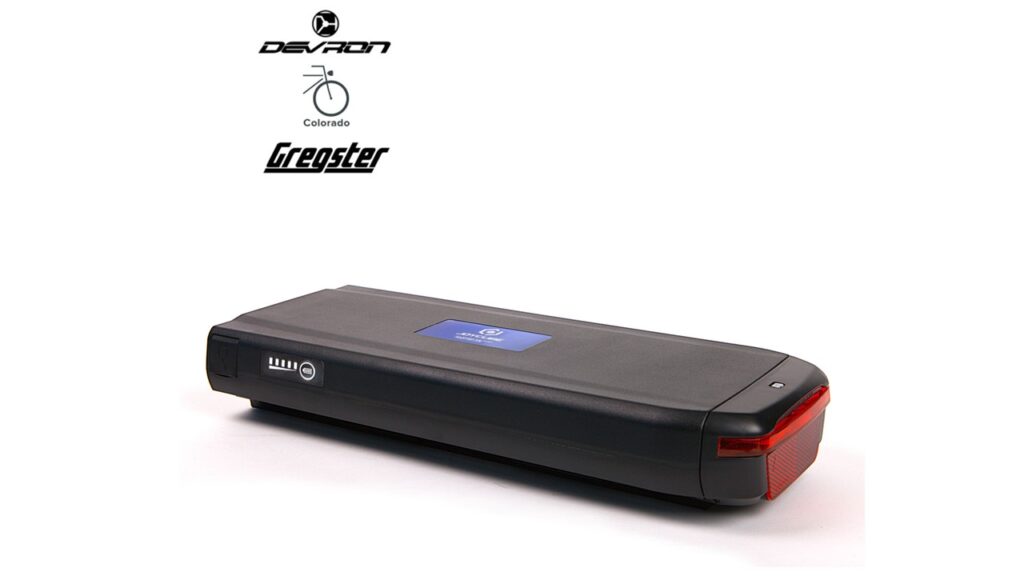 Devron, Gregster & Colorado e-bike accu Phylion XH370 - opvolger EBG360