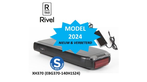 Phylion XH370 mart accu voor Rivel model 2024 (EBG370-140H1S24) LED