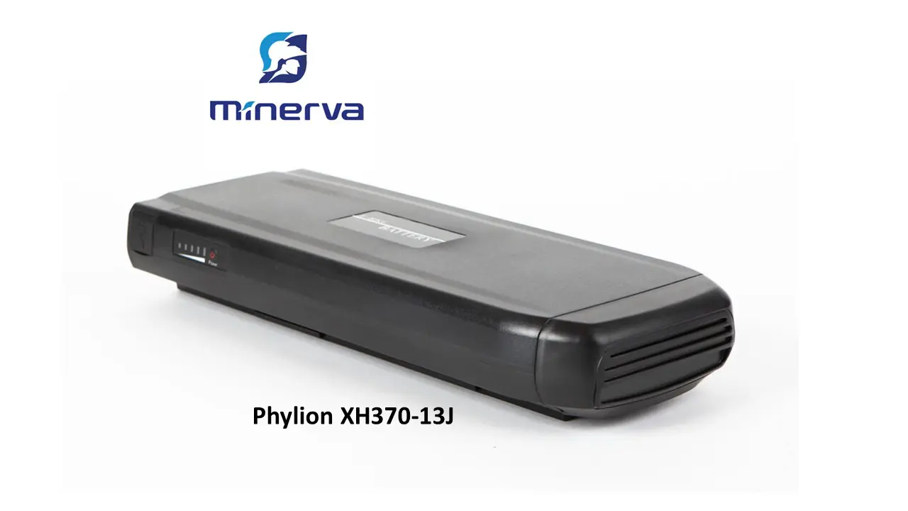 bedenken servet Plasticiteit Phylion XH370-13J fietsaccu voor Minerva (481 Wh). Vervangt de modellen  10J, 11J en 12J zonder LED achterlicht. - RAP elektrische fietsen
