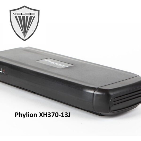 Phylion XH370-13J fietsaccu zonder achterlicht voor Veloci elektrische fietsen