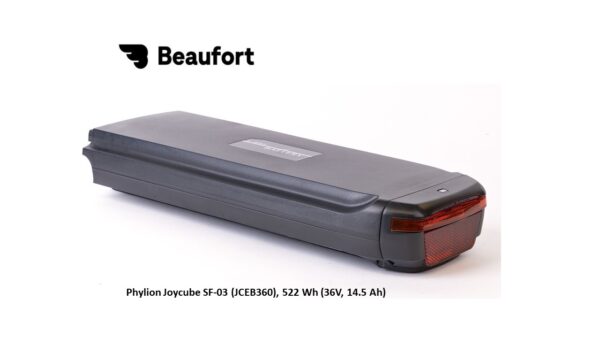 Phylion SF-03, Joycube JCEB360 voor Beaufort, 522 Wh (36V, 14.5 Ah)