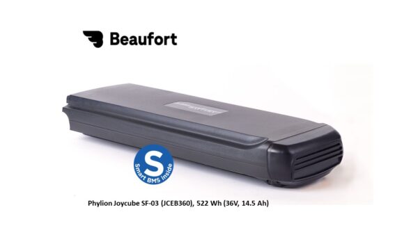 Phylion SF-03 (Joyucube JCEB360) smart accu voor Beaufort 522 Wh (36V, 14.5 AH)