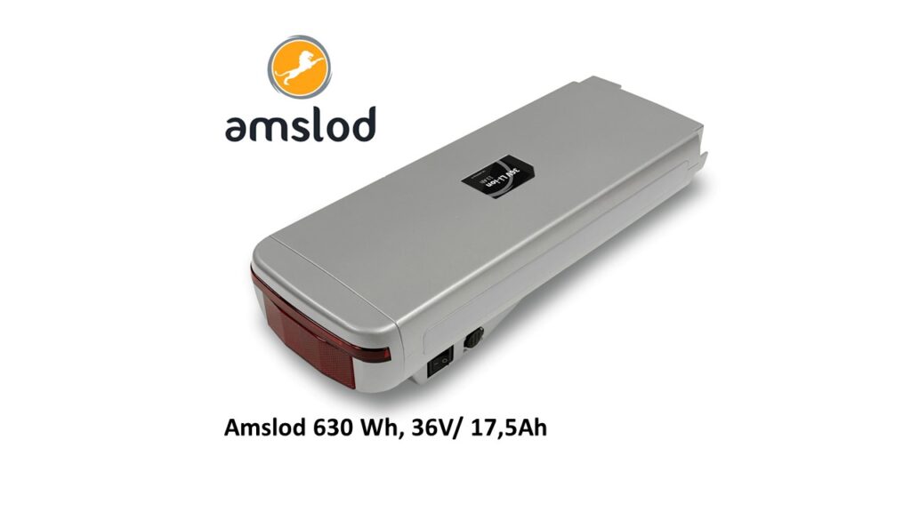 Amslod 36 series platina XL 17,5 Ah 630 Wh accu