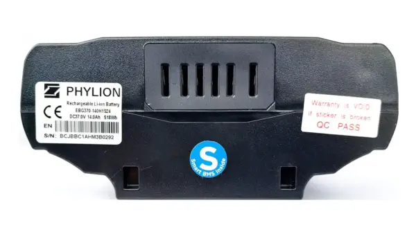 Phylion XH370 smart BMS inside (EBG370-140H1S24)