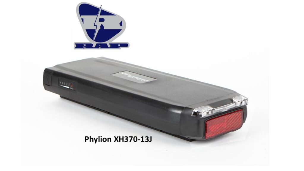 Phylion XH370-13J Wall-E-S fietsaccumet achterlicht voor RAP elektrische fietsen