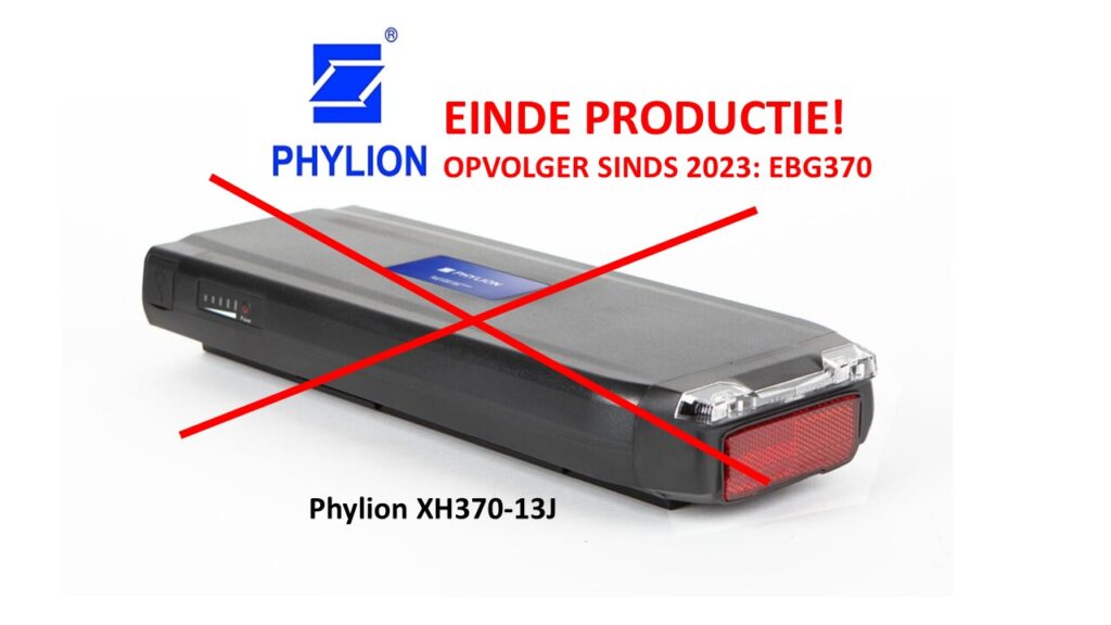 Phylion XH370 einde productie