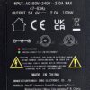 Sans 54,6V oplader met 5.5 x 2.1 DC stekker